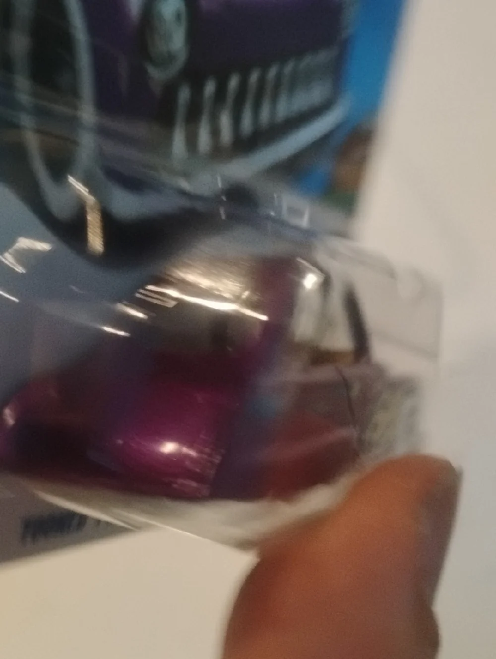 Mattel Hot Wheels Tooned Purple Passion Toy Car - Purple & Yellow